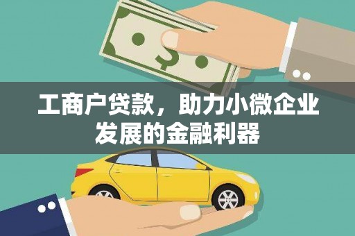 琼中工商户贷款，助力小微企业发展的金融利器