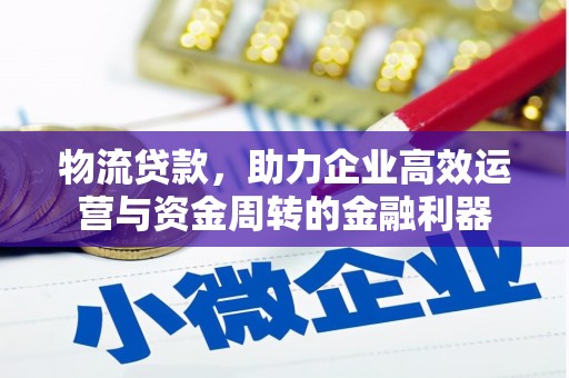 琼中物流贷款，助力企业高效运营与资金周转的金融利器