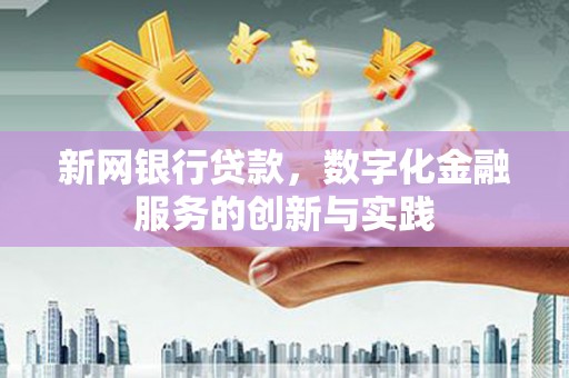 琼中新网银行贷款，数字化金融服务的创新与实践