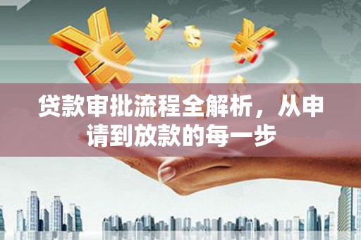 琼中贷款审批流程全解析，从申请到放款的每一步