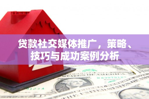 琼中贷款社交媒体推广，策略、技巧与成功案例分析