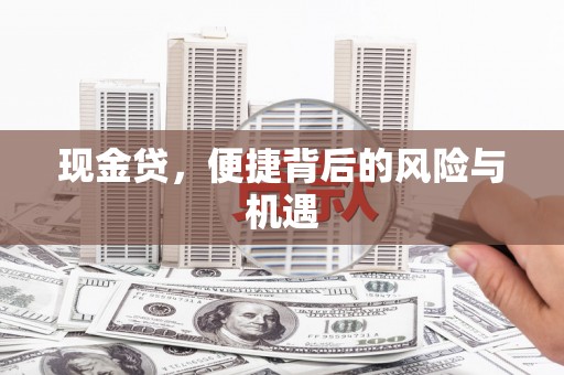 琼中现金贷，便捷背后的风险与机遇