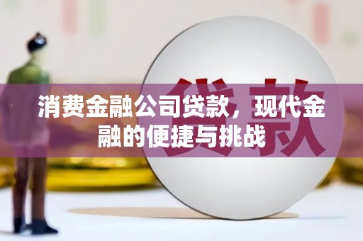 琼中消费金融公司贷款，现代金融的便捷与挑战
