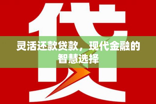 琼中灵活还款贷款，现代金融的智慧选择