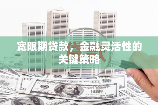 琼中宽限期贷款，金融灵活性的关键策略