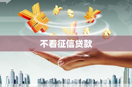 琼中不看征信贷款