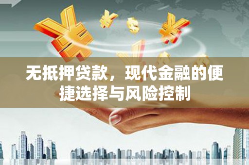 琼中无抵押贷款，现代金融的便捷选择与风险控制