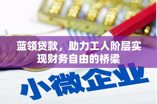 琼中蓝领贷款，助力工人阶层实现财务自由的桥梁