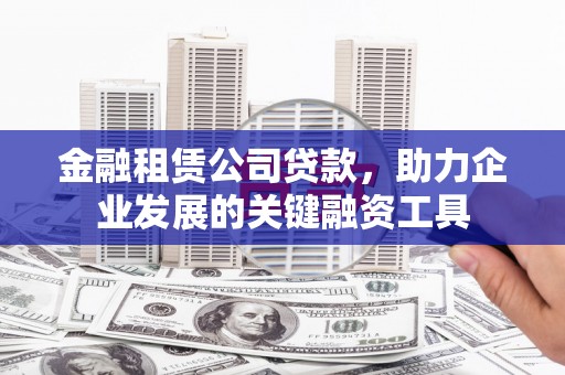 琼中金融租赁公司贷款，助力企业发展的关键融资工具
