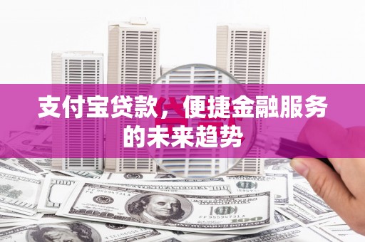 琼中支付宝贷款，便捷金融服务的未来趋势