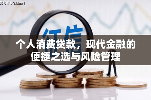 琼中个人消费贷款，现代金融的便捷之选与风险管理