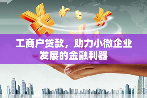 琼中工商户贷款，助力小微企业发展的金融利器
