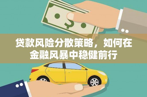 琼中贷款风险分散策略，如何在金融风暴中稳健前行