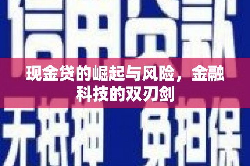 琼中现金贷的崛起与风险，金融科技的双刃剑