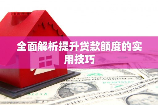 琼中全面解析提升贷款额度的实用技巧