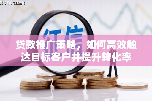 琼中贷款推广策略，如何高效触达目标客户并提升转化率