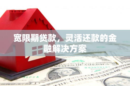 琼中宽限期贷款，灵活还款的金融解决方案