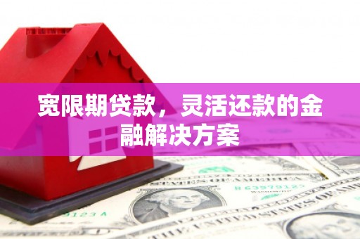 琼中宽限期贷款，灵活还款的金融解决方案