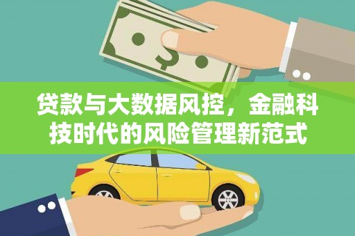 琼中贷款与大数据风控，金融科技时代的风险管理新范式