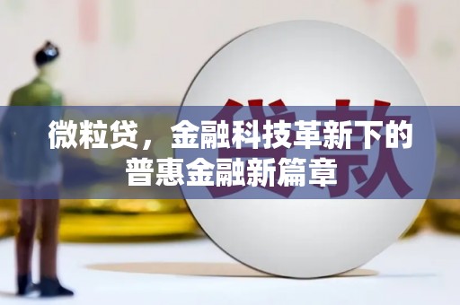 琼中微粒贷，金融科技革新下的普惠金融新篇章
