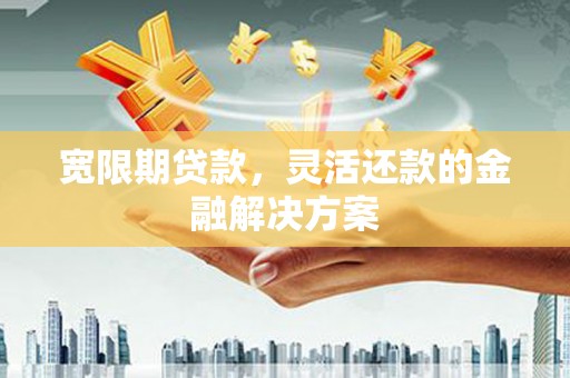 琼中宽限期贷款，灵活还款的金融解决方案