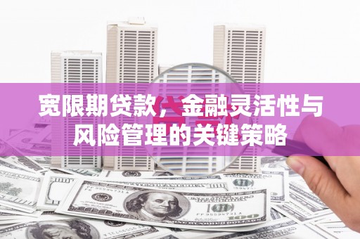 琼中宽限期贷款，金融灵活性与风险管理的关键策略