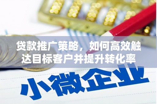 琼中贷款推广策略，如何高效触达目标客户并提升转化率