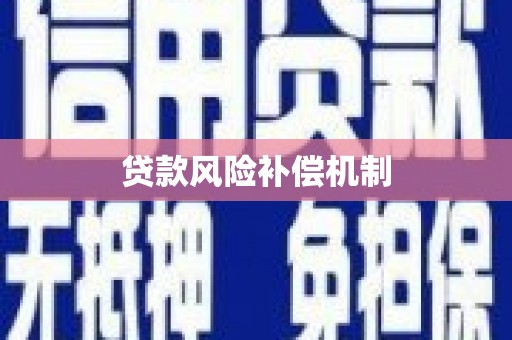 琼中贷款风险补偿机制