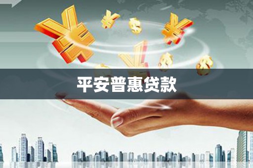 琼中平安普惠贷款