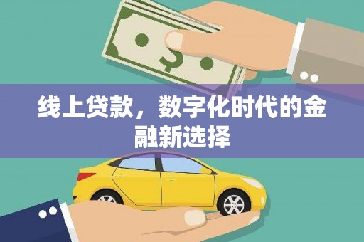琼中线上贷款，数字化时代的金融新选择
