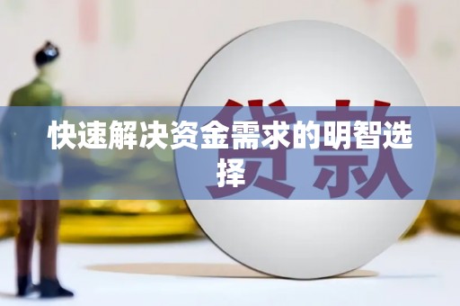 琼中快速解决资金需求的明智选择