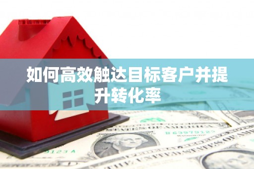 琼中如何高效触达目标客户并提升转化率