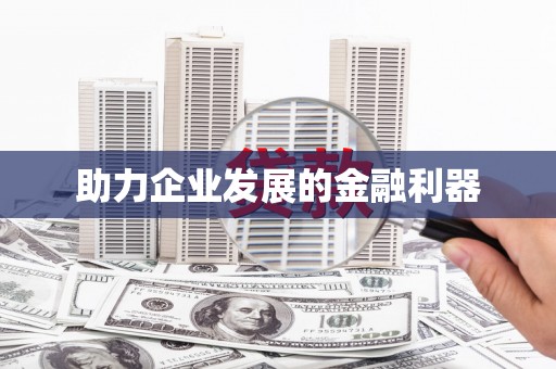琼中助力企业发展的金融利器