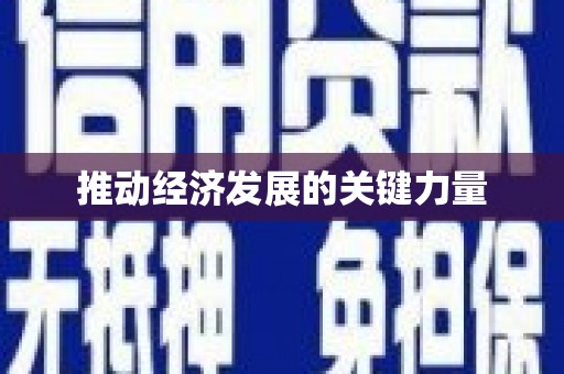 琼中推动经济发展的关键力量