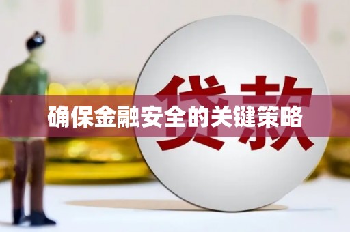 琼中确保金融安全的关键策略