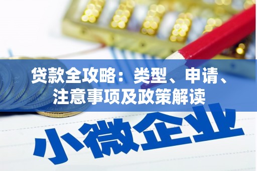琼中贷款全攻略：类型、申请、注意事项及政策解读