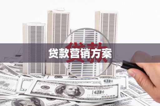 琼中贷款营销方案